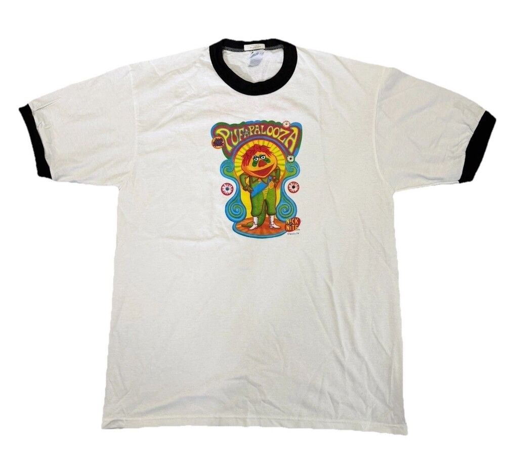 NWT 1995 Nick At Nite Pufapalooza Hr Pufnstuf Bugaloos Band Ringer Nickelodeon